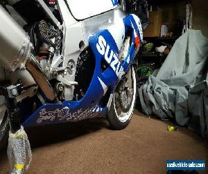 2002 gsxr 600 blue/white