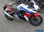 2014 HONDA CBR 500 RA-E WHITE low miles 1513k immaculate condition, receipts   for Sale