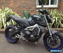 Yamaha MT09 ABS 2014 excellent condition only 3,100 miles race blue many extras for Sale