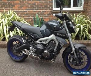 Yamaha MT09 ABS 2014 excellent condition only 3,100 miles race blue many extras