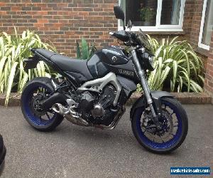 Yamaha MT09 ABS 2014 excellent condition only 3,100 miles race blue many extras