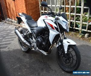 2015 HONDA CB 500 FA-E WHITE