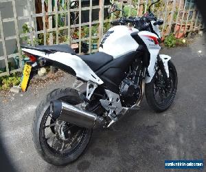 2015 HONDA CB 500 FA-E WHITE