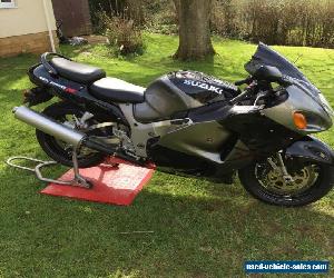 2002 SUZUKI HAYABUSA  BLACK/SILVER