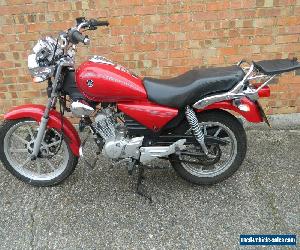 2011 YAMAHA YBR 125 CUSTOM MOTORCYCLE (RED)