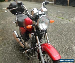 2011 YAMAHA YBR 125 CUSTOM MOTORCYCLE (RED)