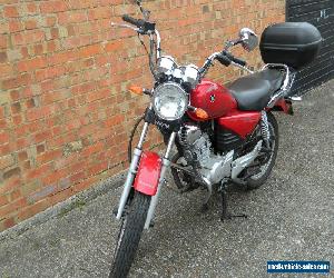 2011 YAMAHA YBR 125 CUSTOM MOTORCYCLE (RED)