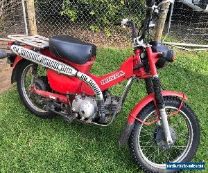 2002 Honda Ct110 motorcycle registered for Sale