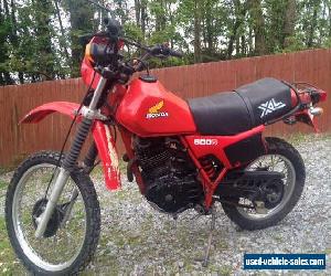 HONDA XL500R - 1984 - VINTAGE ENDURO CLASSIC JAPANESE - ALL ORIGINAL