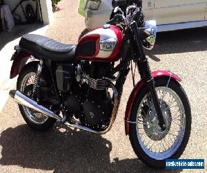 2006 Triumph Bonneville Motorcycle T100 Black