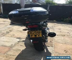 Honda CB1300 Low mileage 5703, Black with brand new large top box