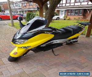 2001 YAMAHA TMAX 500cc YELLOW