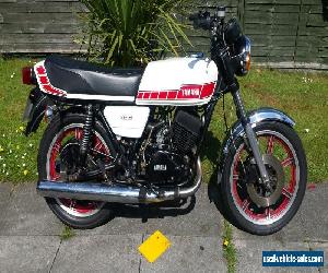 1980 YAMAHA RD400F WHITE/RED