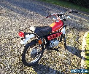 Yamaha DT80H motor cycle