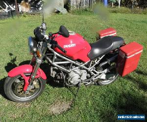 Ducati monster M1000, as is but without panniers.