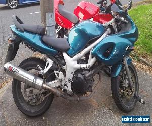 Suzuki SV650 motorbike