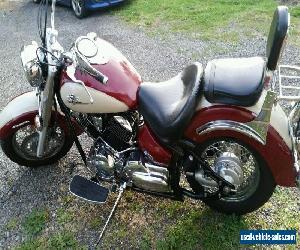 2001 v-star 1100 classic 12 mths reg