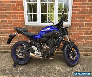 Yamaha MT 07 2017