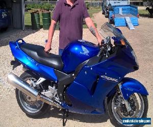 CBR1100XX BLACKBIRD HONDA 2005 TWO TONE BLUE