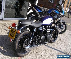 2015 TRIUMPH BONNEVILLE NEWCHURCH 865 EFI