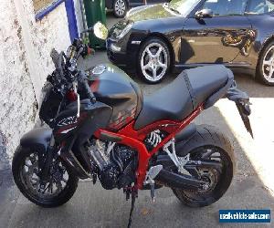 2017 66 HONDA CB650FA, CB 650 FA, ABS, CAT D DAMAGED REPAIRABLE, STARTS & RUNS