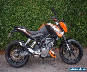 KTM 125 cc Duke Naked MOTORCYCLE