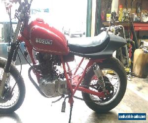 SUZUKI GN 250 STREET TRACKER FLAT TRACKER BRAT UNFINISHED PROJECT