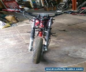 SUZUKI GN 250 STREET TRACKER FLAT TRACKER BRAT UNFINISHED PROJECT