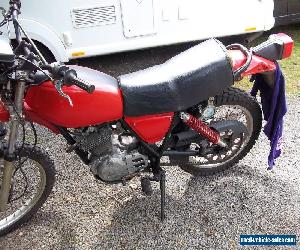 honda xl250 1979 v