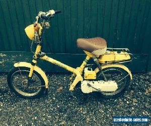 1978 honda express NC50 yellow moped scooter barn find motorbike spares repairs