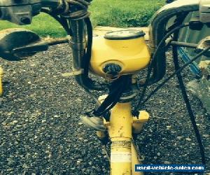 1978 honda express NC50 yellow moped scooter barn find motorbike spares repairs