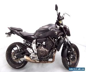 2016 YAMAHA MT07 ABS DAMAGED SPARES OR REPAIR ***NO RESERVE*** (12630)