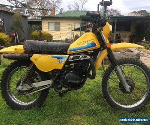 SUZUKI TS250 1980 Vinduro, Vmx, red plate eligable 