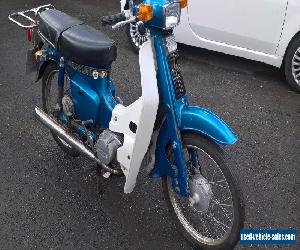 Suzuki FR80 Moped Scooter -hopped up FR50 ;-)  (2 stroke version of C50/C70/C90)
