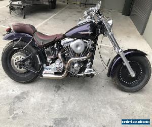 HARLEY DAVIDSON SOFTAIL 09/1990 MODEL CLEAR TITLE PROJECT MAKE AN OFFER