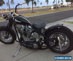 harley davidson Panhead Bobber