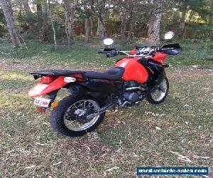 2009 kawasaki KLR 650 dual purpose adventure bike