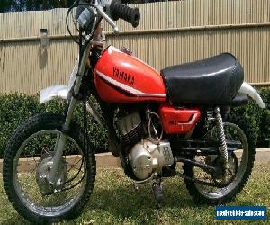 Yamaha DT80 motorbike