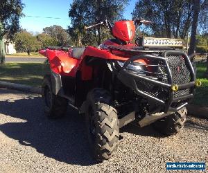 SUZUKI KING QUAD 500ATI  AUTOMATIC  2014 4x4 powersteering 