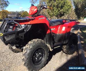 SUZUKI KING QUAD 500ATI  AUTOMATIC  2014 4x4 powersteering 