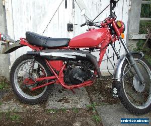 Suzuki TS 250 1970's Classic enduro MX speical Ride or Restore running barn find