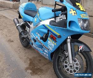 1997 SUZUKI GSXR 600 SRAD , RIZLA REPLICA, 12 MONTH MOT, NO RESERVE AUCTION.