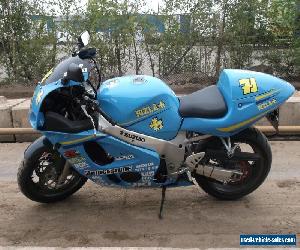 1997 SUZUKI GSXR 600 SRAD , RIZLA REPLICA, 12 MONTH MOT, NO RESERVE AUCTION.