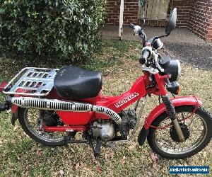 Honda CT110 Ex 'Postie Bike"