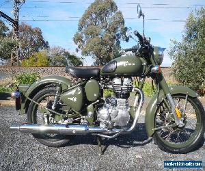 ROYAL ENFIELD  500cc CLASSIC LAMS APPROVED ARMY EDITION $5990