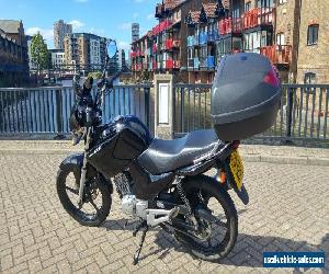 Yamaha YBR 125 - 2010 - Good condition - 12800 miles - black + 44ltr Topbox