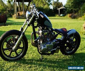 XS650 custom bobber chopper