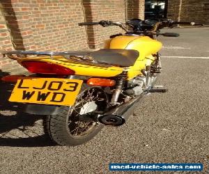 Honda CG125 Yellow 2003