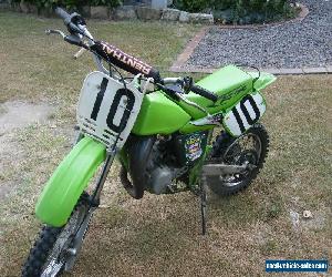 Kawasaki KX60 motor bike