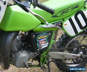 Kawasaki KX60 motor bike